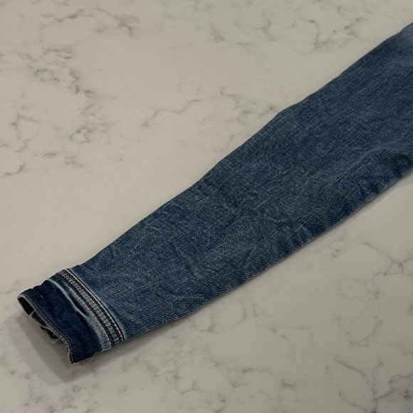 7 For All Mankind Blue Kids Jean Jacket - Picture 4 of 8